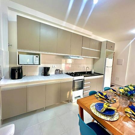 Apto. Novo, Todo Equipado, 330M Da Praia Ubatuba Buitenkant foto