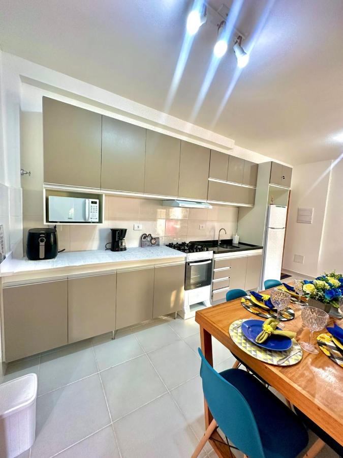 Apto. Novo, Todo Equipado, 330M Da Praia Ubatuba Buitenkant foto